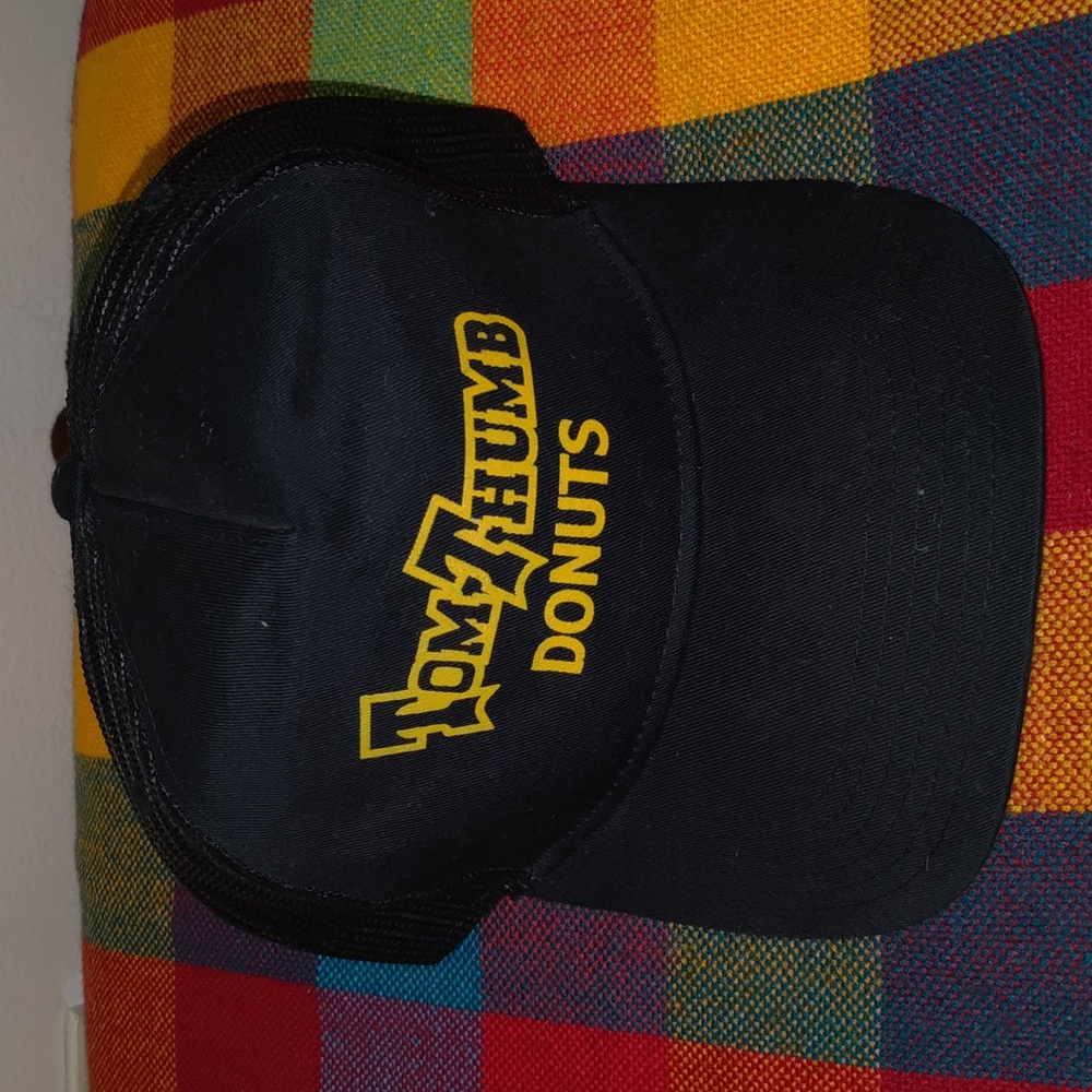 Tom Thumb Donuts Trucker Mesh Snapback Hat Cap